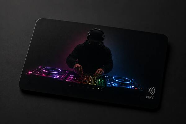 DJ / muusikko — Digitunnus NFC-käyntikortti